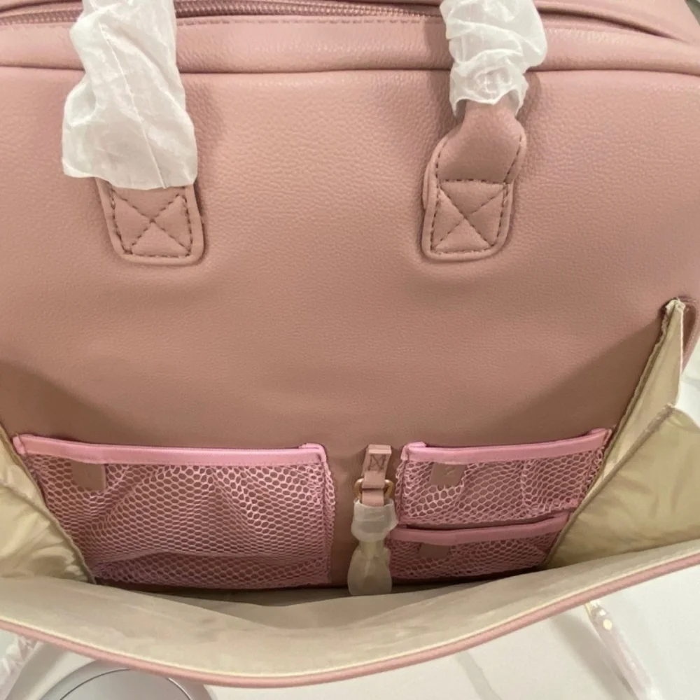 Designer Luxury Diaper Bag (Mauve Pink 💖) FULL SIZE - Picture 7 of 12